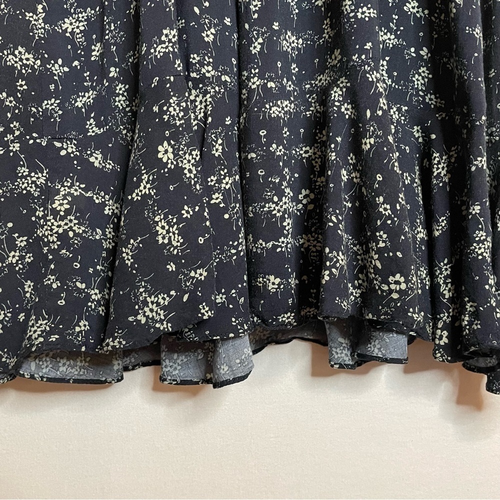 Free People Caught Up Tie Ditsy Floral Printed Mini Slip Dress - Picture 10 of 13
